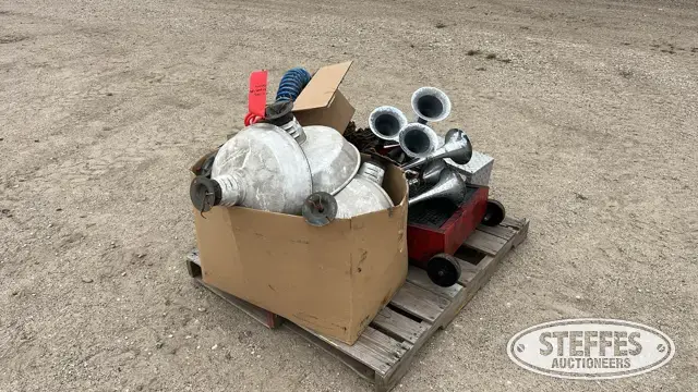 Assorted truck parts