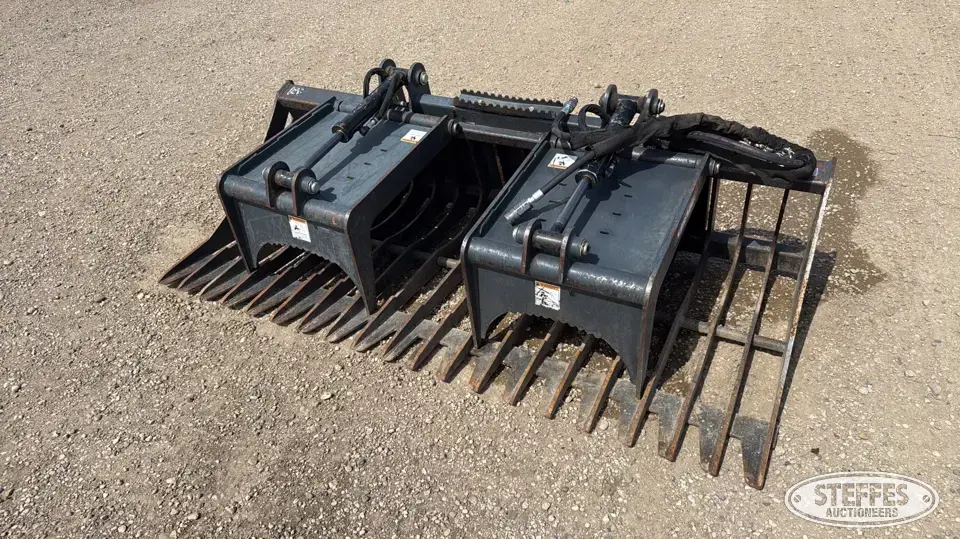 Virnig skeleton grapple bucket Skid Steer Bucket