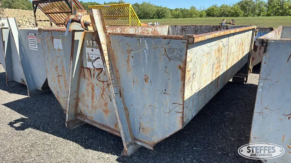 10 yd. roll-off dumpster Construction Support Item