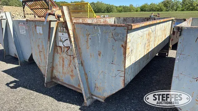10 yd. roll-off dumpster