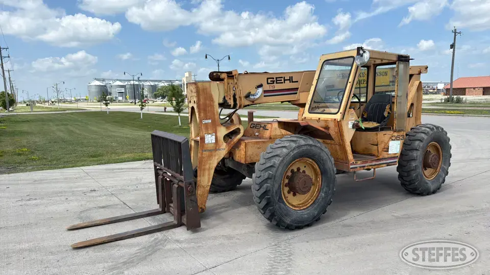 1990 Gehl Dynalift 663 Telescopic Forklift
