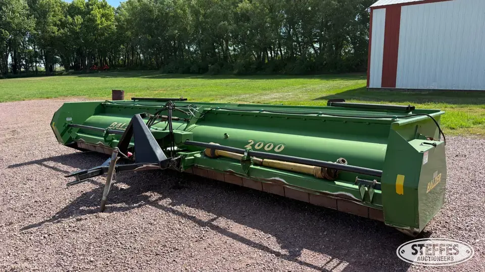 2012 Balzer 2000 Stalk Chopper