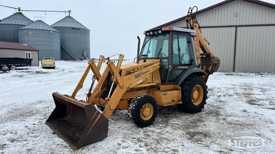 1995 Case 580 Super L Loader Backhoe