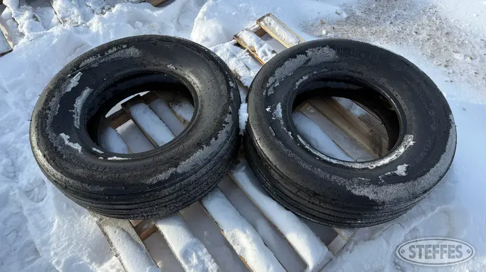 (2) Treadura 11L-15 tires Tractor-Implement Tire