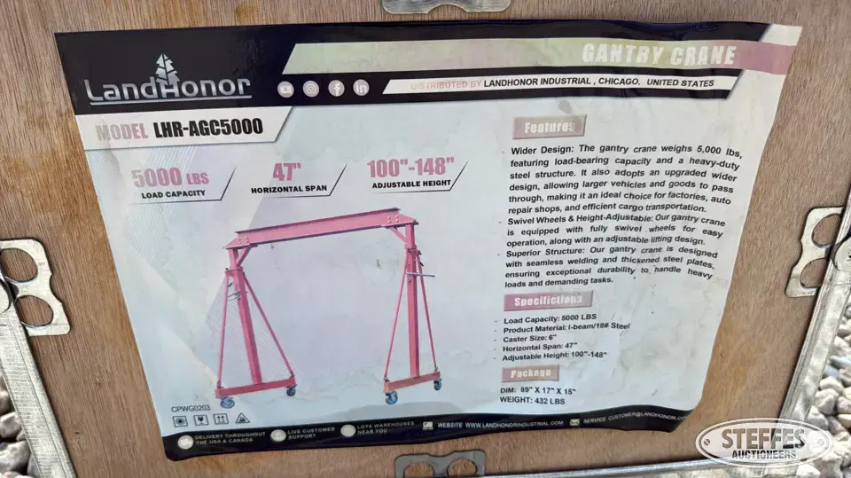 Land Honor LHR-AGC5000 Shop Equipment-Other