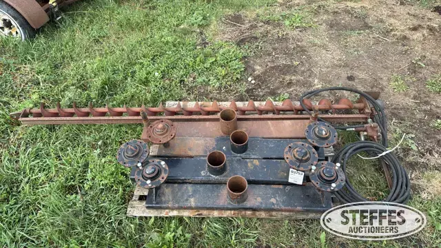 Trailer axles & bin sweep