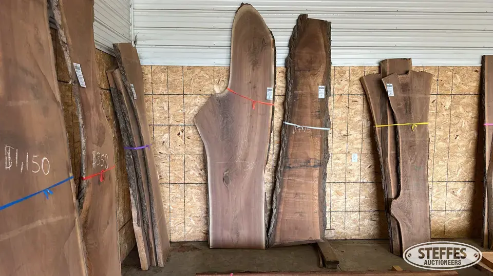 Black walnut slab Business Inventory