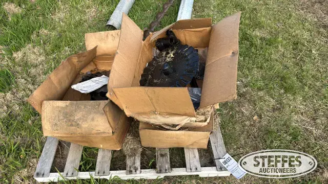 (3) Yetter fertilizer coulter assemblies