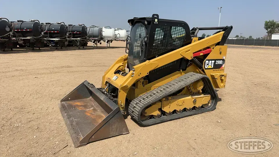 2017 CAT 299D2 Tracked Skid Steer