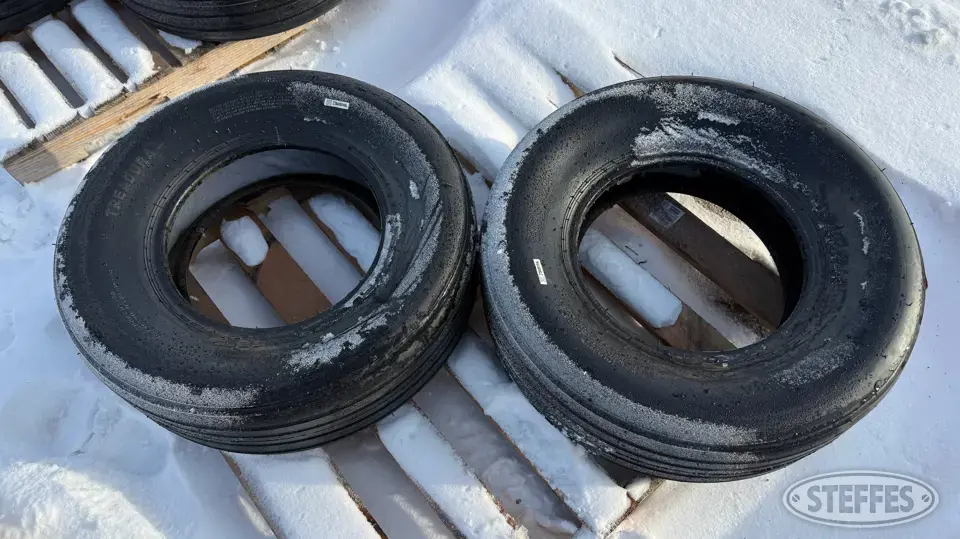 (2) Treadura 11L-15 tires Tractor-Implement Tire