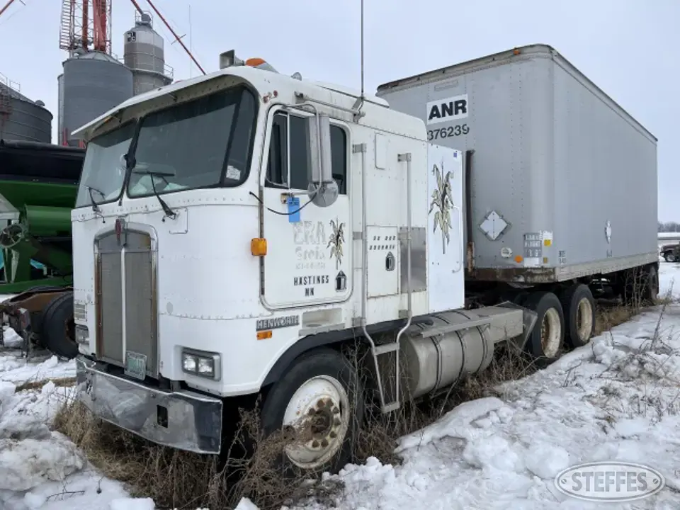 1987 Kenworth K-100 Cabover Truck with Sleeper