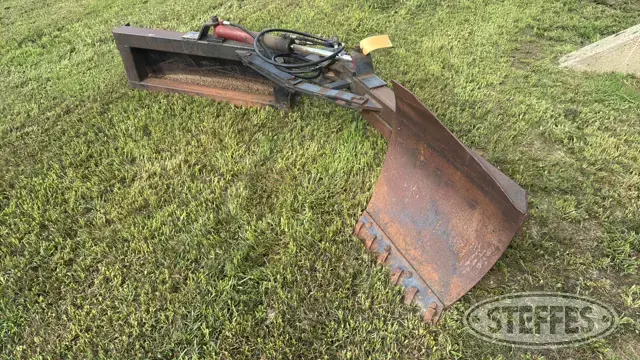 Shop-built sand bedding blade