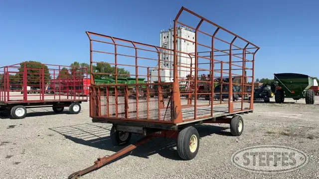 Meyer’s Bale Kicker Wagon
