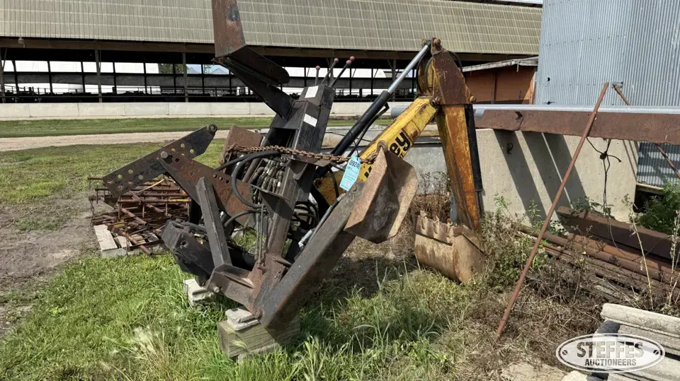 Kelley Ryan Loader Backhoe Attachment