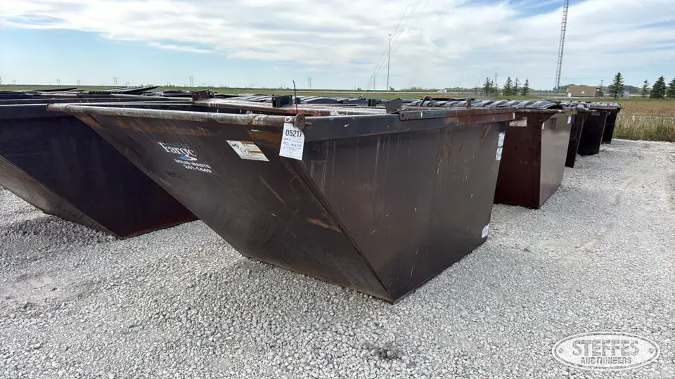 (5) 6 yd. dumpsters General Business Support Item