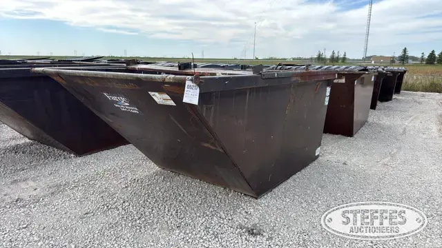 (5) 6 yd. dumpsters