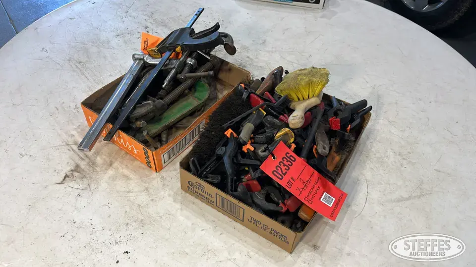 Asst. brushes & clamps General Tools and Shop Supply