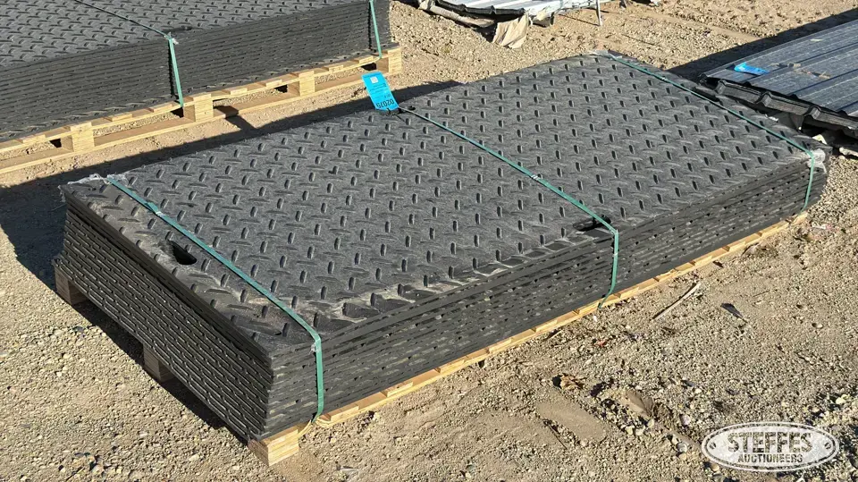 (15) Poly protection mats Construction Support Item
