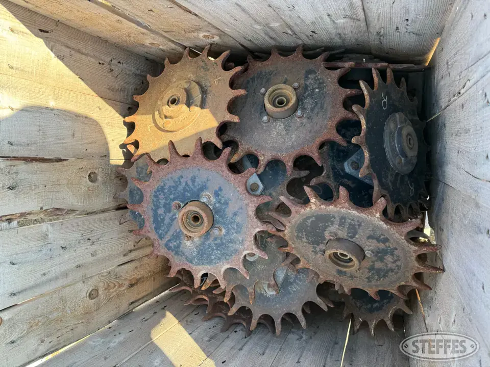 (48) Martin spiked closing wheels Ag Equipment Part