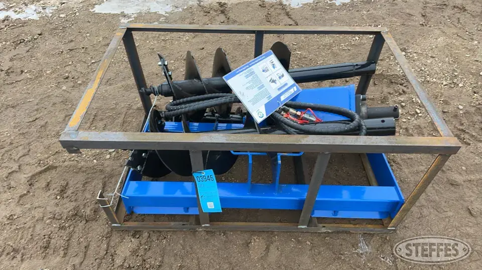 Agrotk ECAG Skid Steer Augers-Post Driver