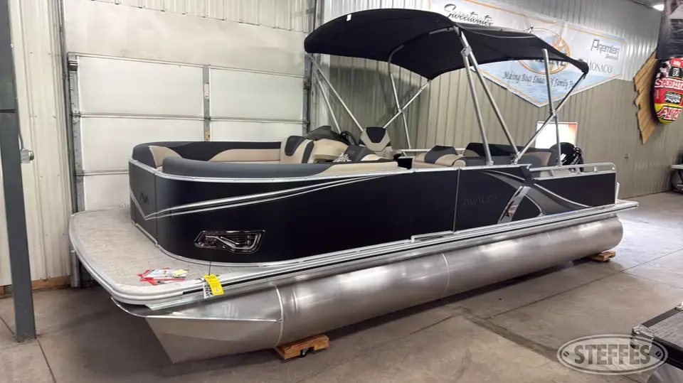 New 2025 Avalon LSZ 2385 Versatile Rear Bench (Swingback), Mercury 115 HP Command Thrust Boat