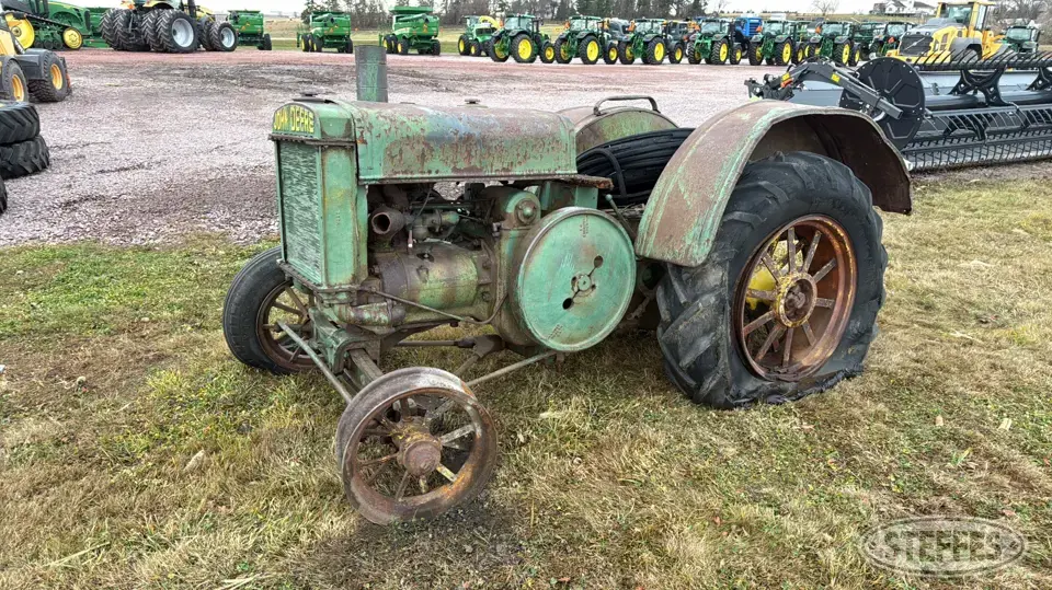 1929 John Deere D Collectible Show Tractors-Stationary Engine