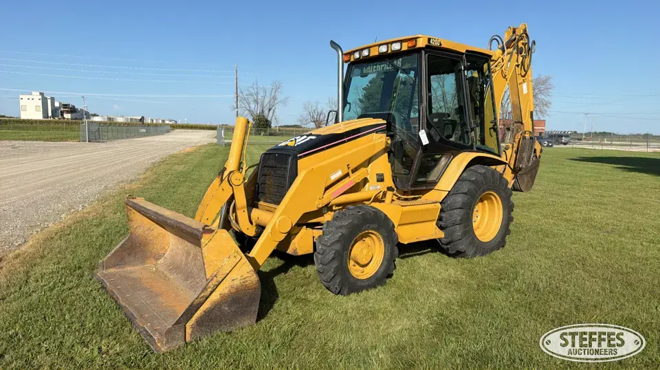 2002 CAT 420D Loader Backhoe