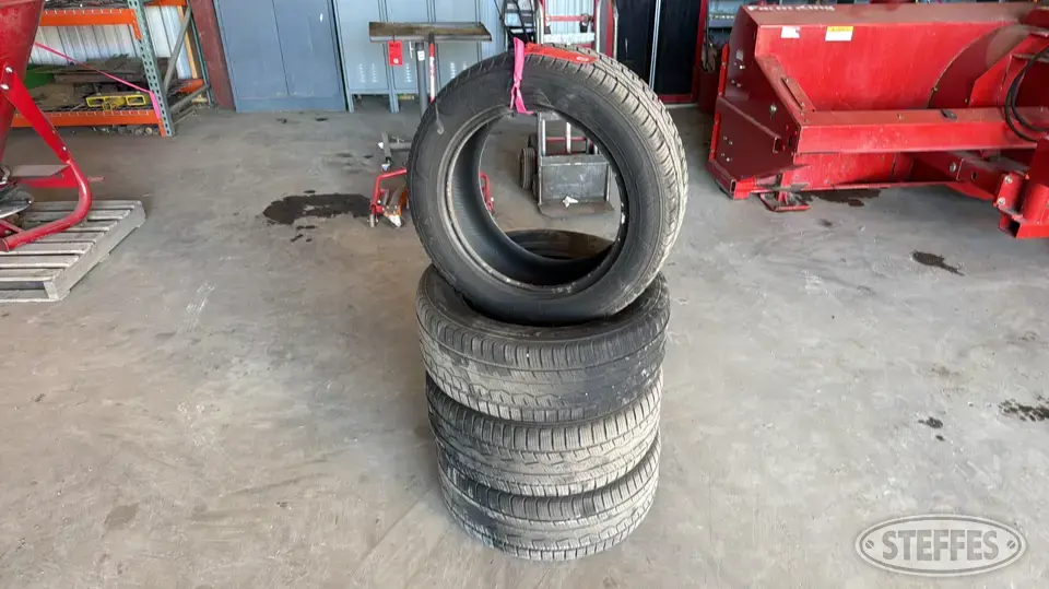 (4) Toyo Celsius 235/55R17 tires Passenger-Light Truck Tire