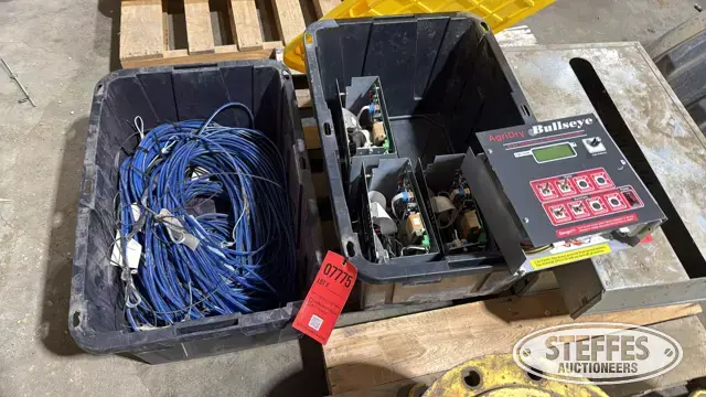 (4) AgriDry Bullseye grain moisture/temperature controllers