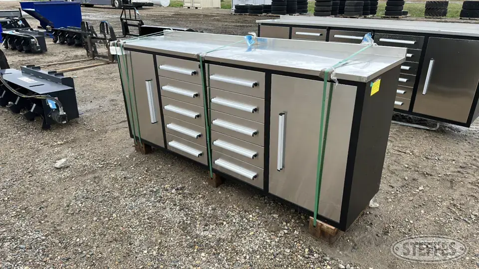 Steelman 7FT-10D-01B Storage and Bench
