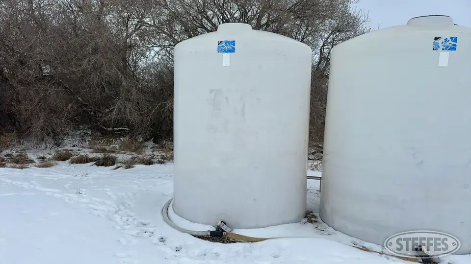 Ace Roto-Mold 3,000 gal. poly tank