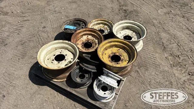 (10) Steel wheels