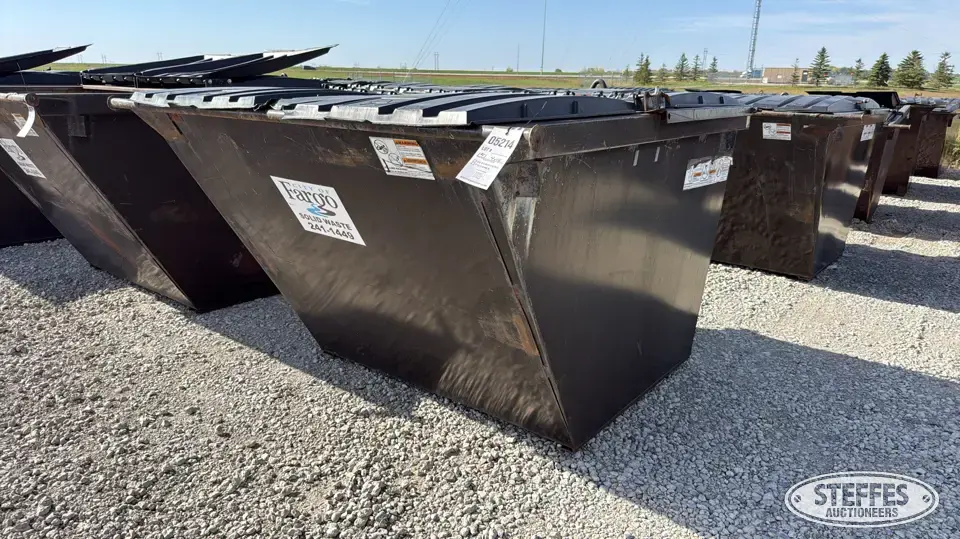(5) 4 yd. dumpsters General Business Support Item