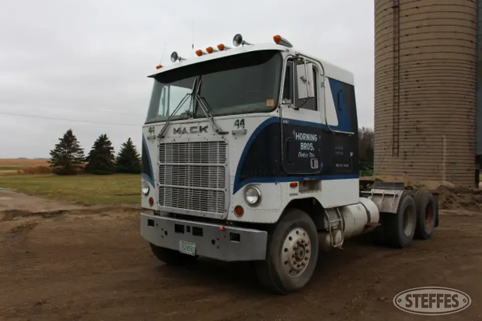 1977 Mack Cruiseliner Cabover Truck with Sleeper