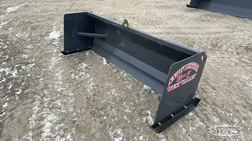 2024 Industrias America G7 Skid Steer Snow Pushers and Snowblower