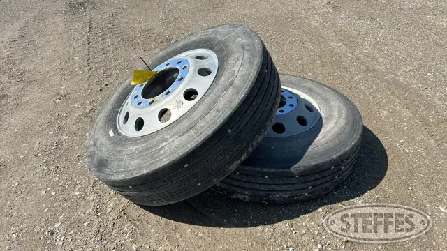 (2) 11R22.5 Tires