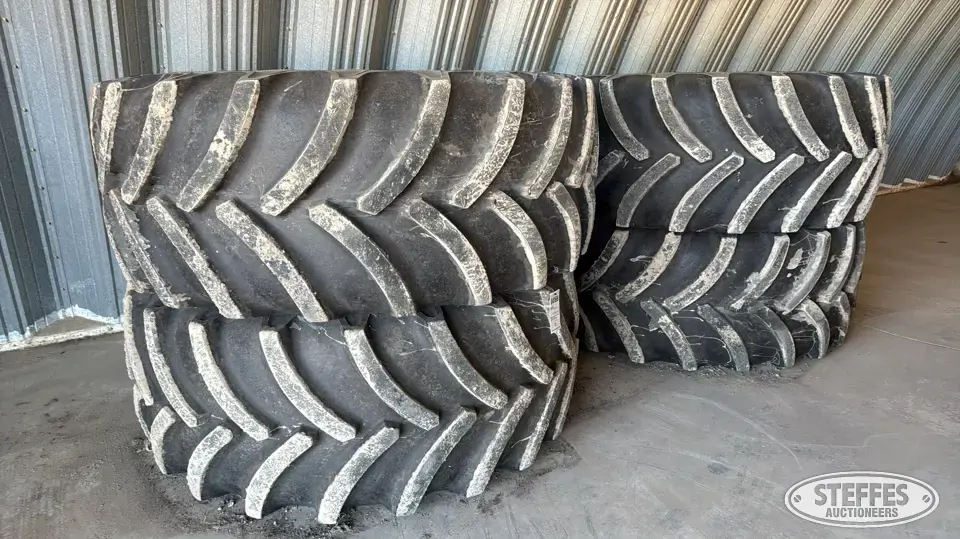 (4) Goodyear Optitrac LSW800/55R46 flotation tires Tractor-Implement Tire