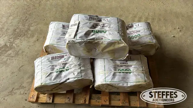 (5) Midwest Sisal Baler Twine 9000