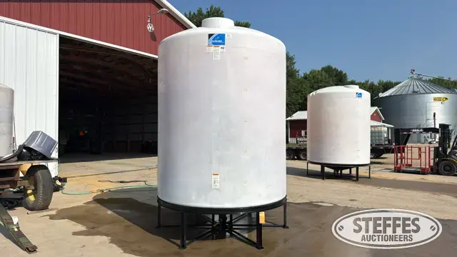 Ace Roto-Mold 3,000 gal. poly tank