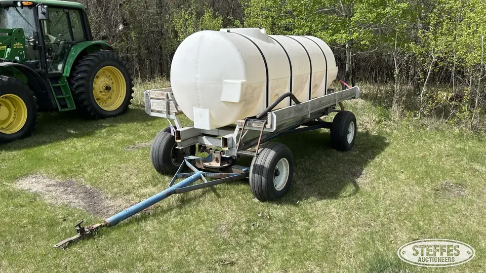 Shop-built water trailer Water Tender