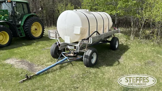 Shop-built water trailer
