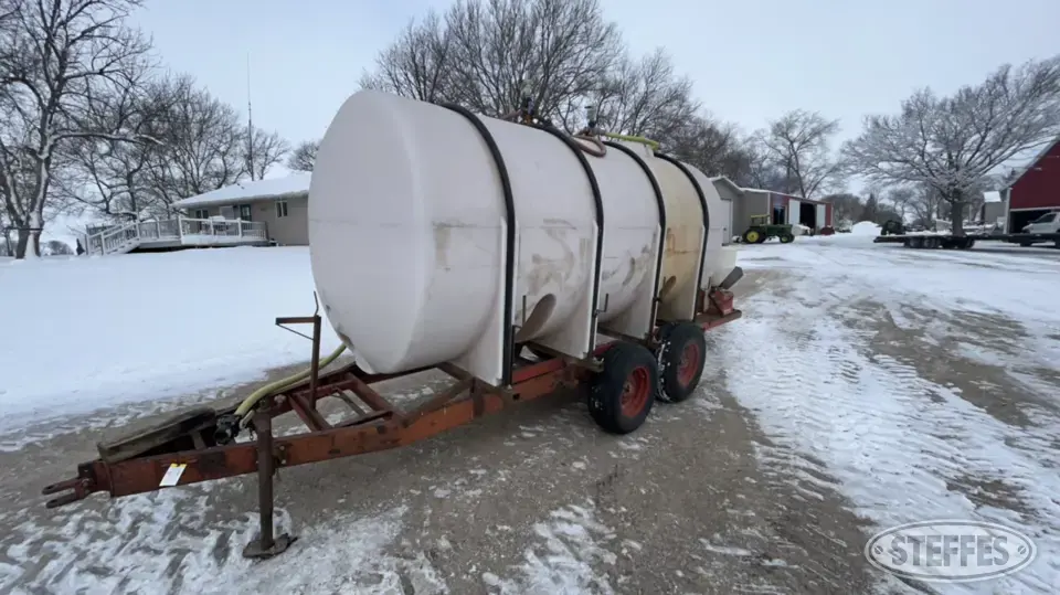 Shop Built Tender Trailer Water Tender