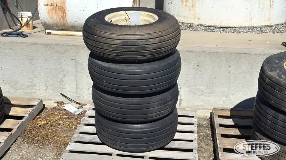 (4) 9.5L-14 tires Tractor-Implement Tire