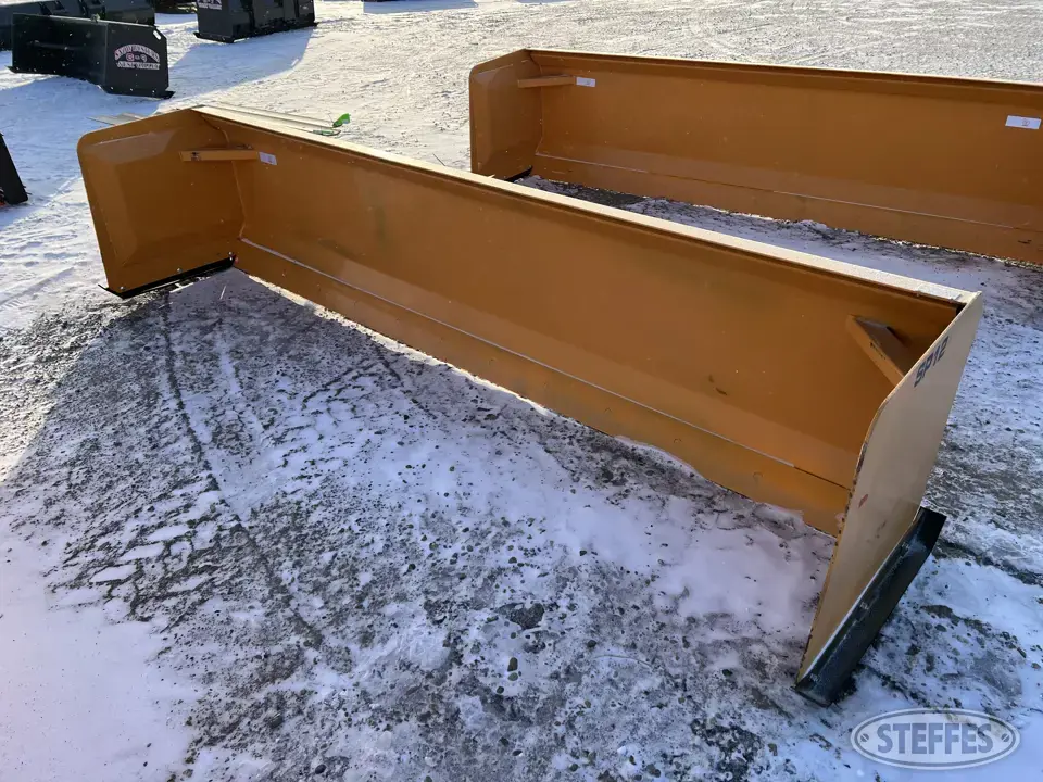 2023 Industrias America SP12 Skid Steer Snow Pushers and Snowblower