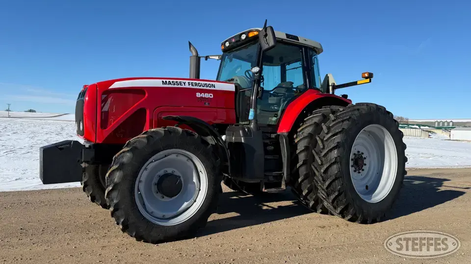 2007 Massey Ferguson 8460 MFWD Tractor