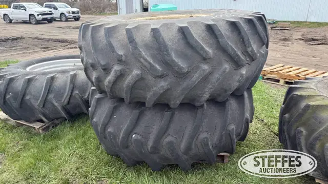 (2) Goodyear 24.5-32 tires