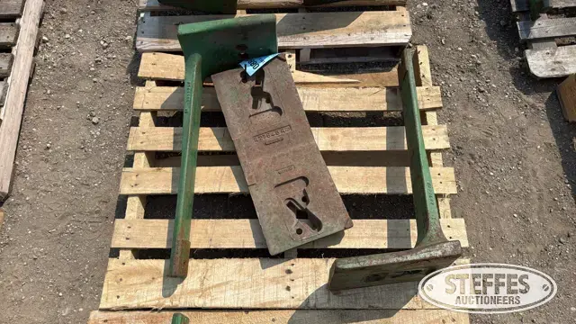 John Deere weight brackets & slab weight