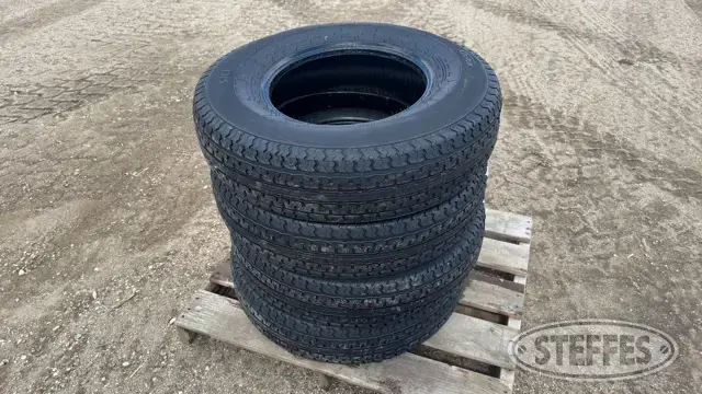 (4) Durun 235/80R16 trailer tires