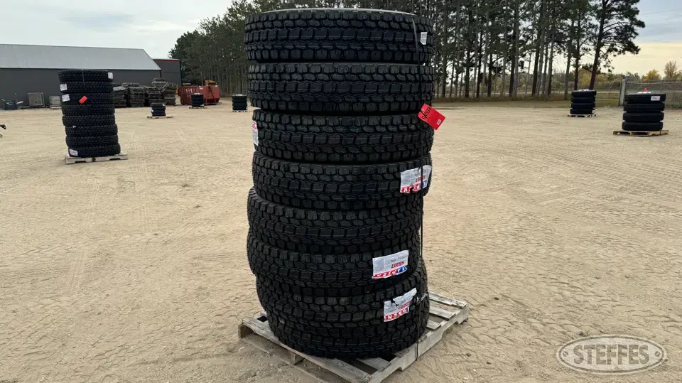 (8) Kapsen HS207 11R22.5 Tires Truck Tire