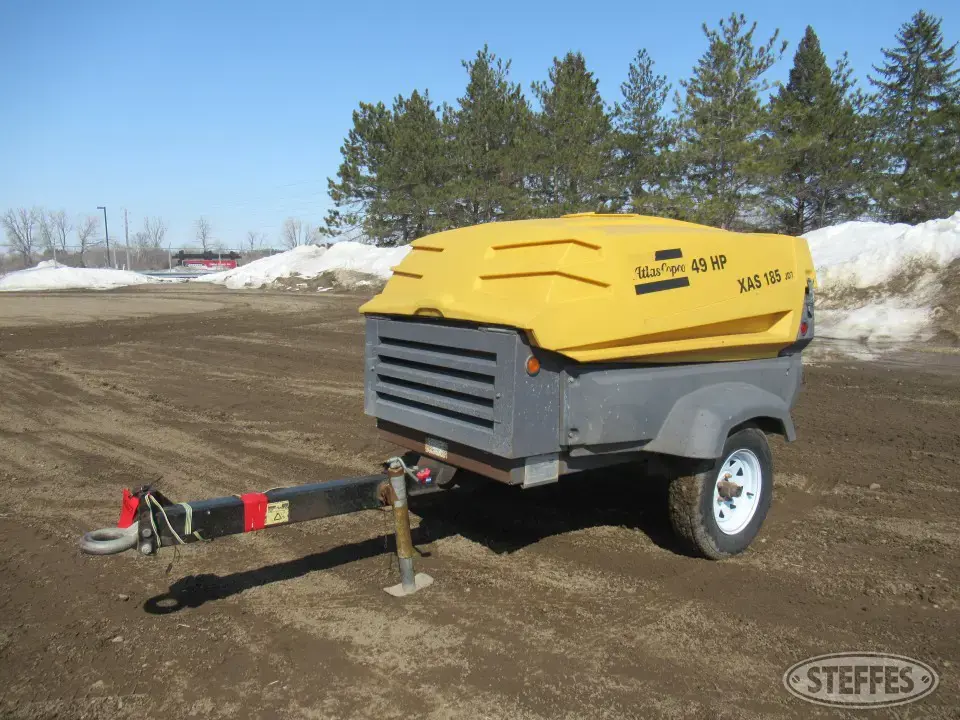 2013 Atlas Copco XAS 185 Air Compressor